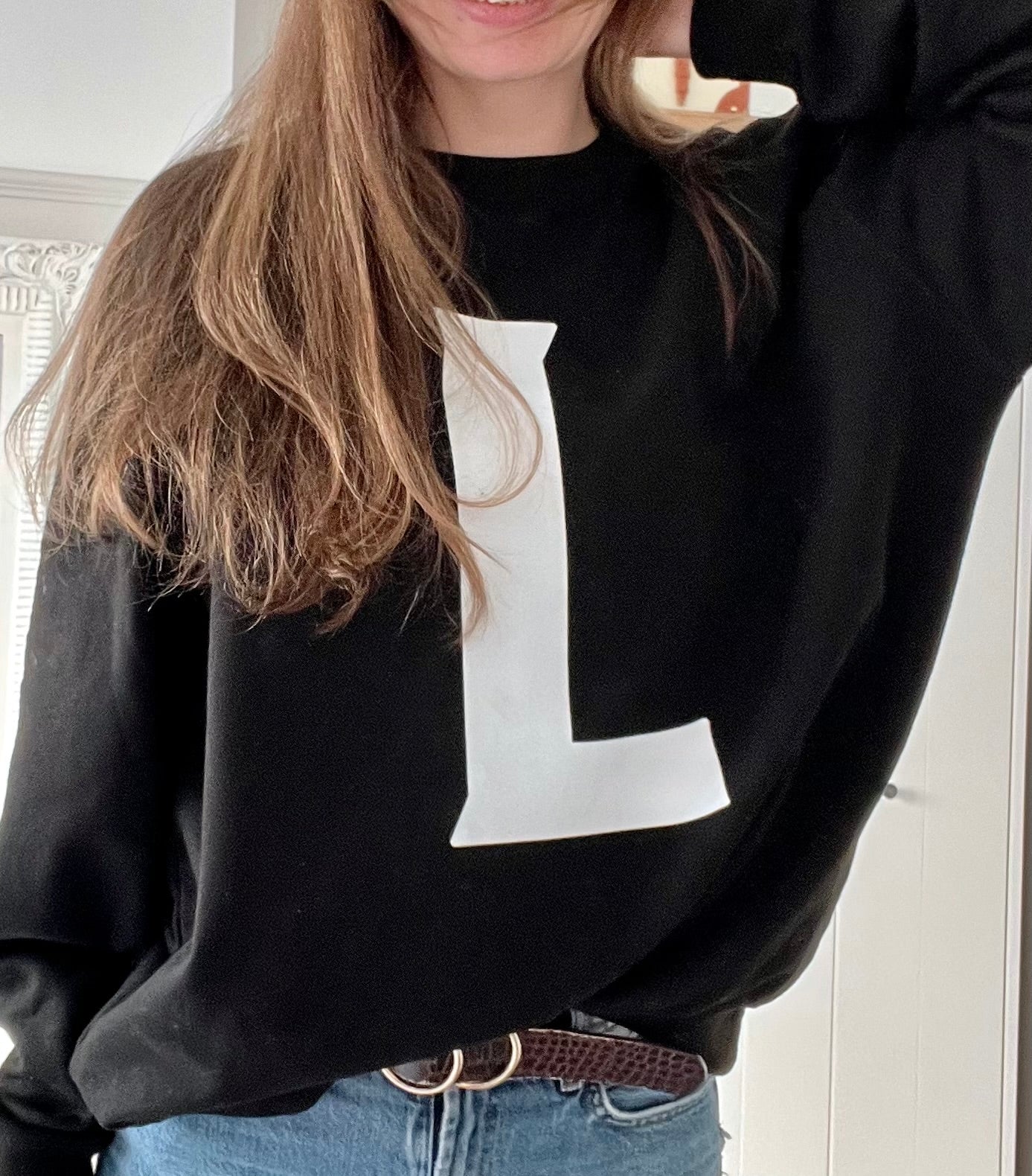 Personalised Alphabet Initial Jumper