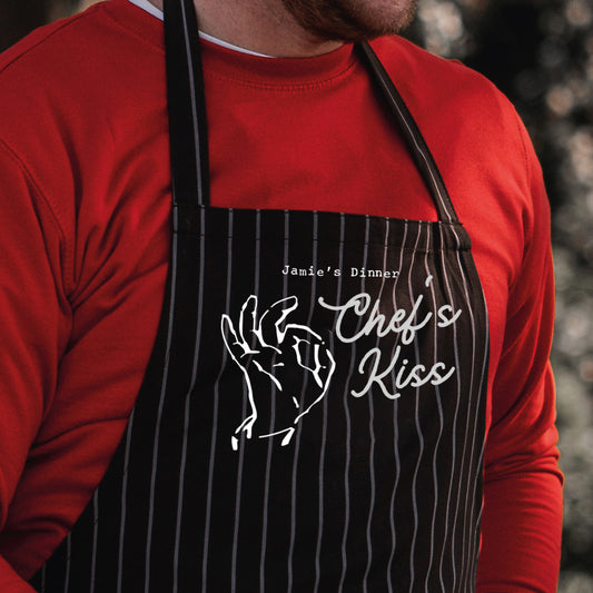 Personalised Chef's Kiss Apron