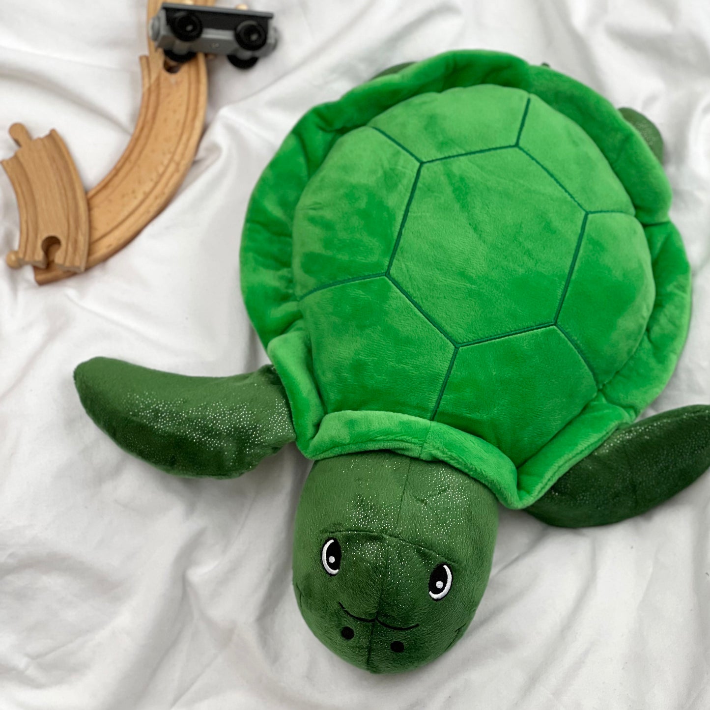 Personalised Hidden Message Turtle Hot Water Bottle