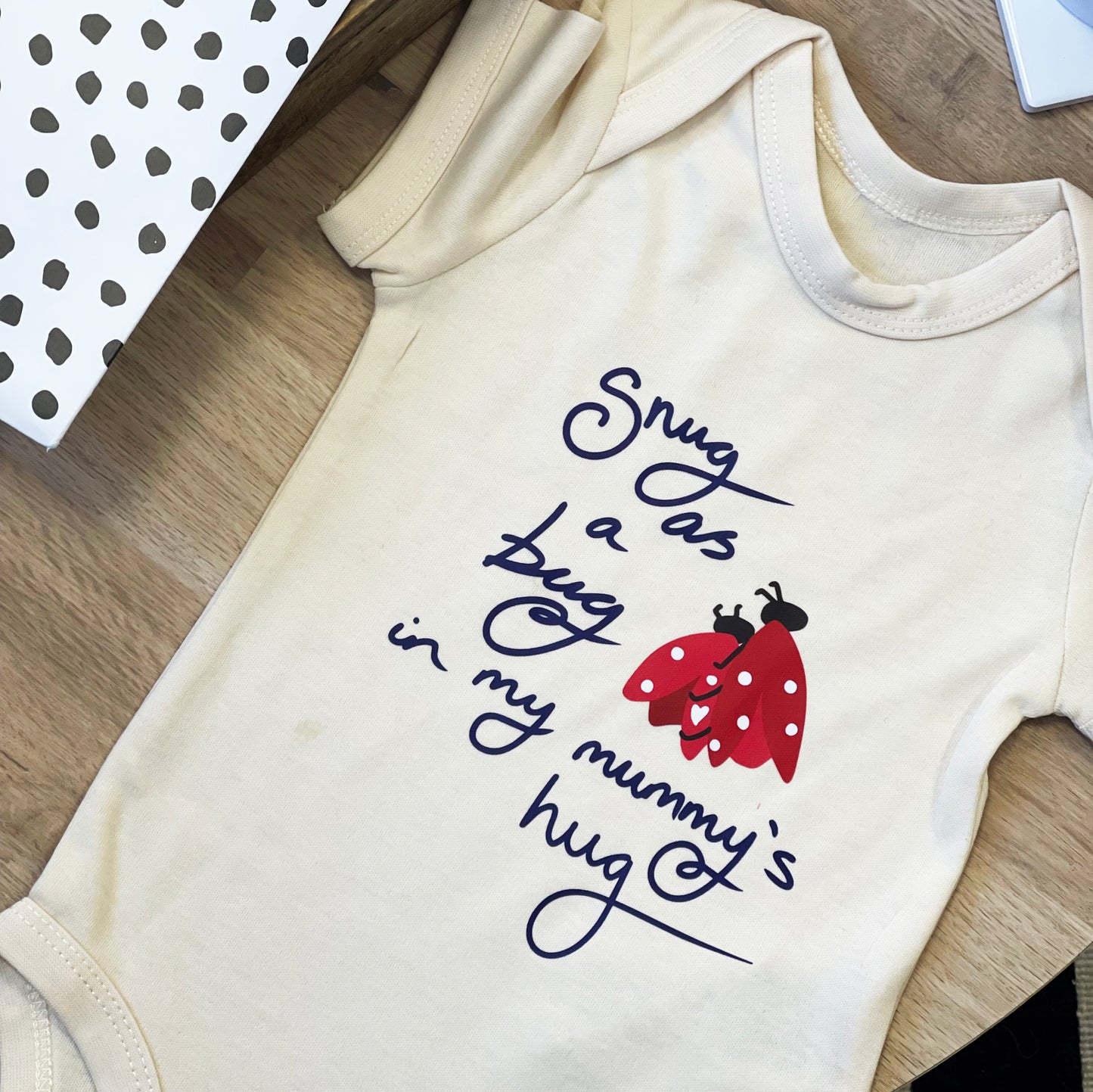 Snug As A Bug Baby Grow