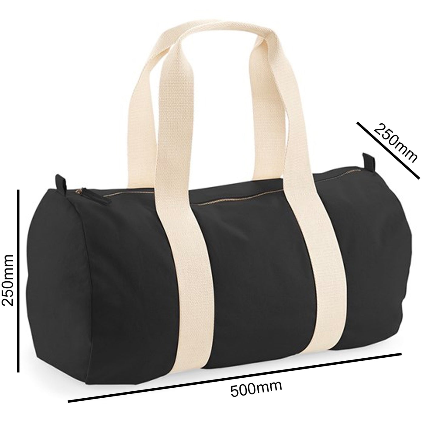Personalised Golf Essentials Barrel Bag