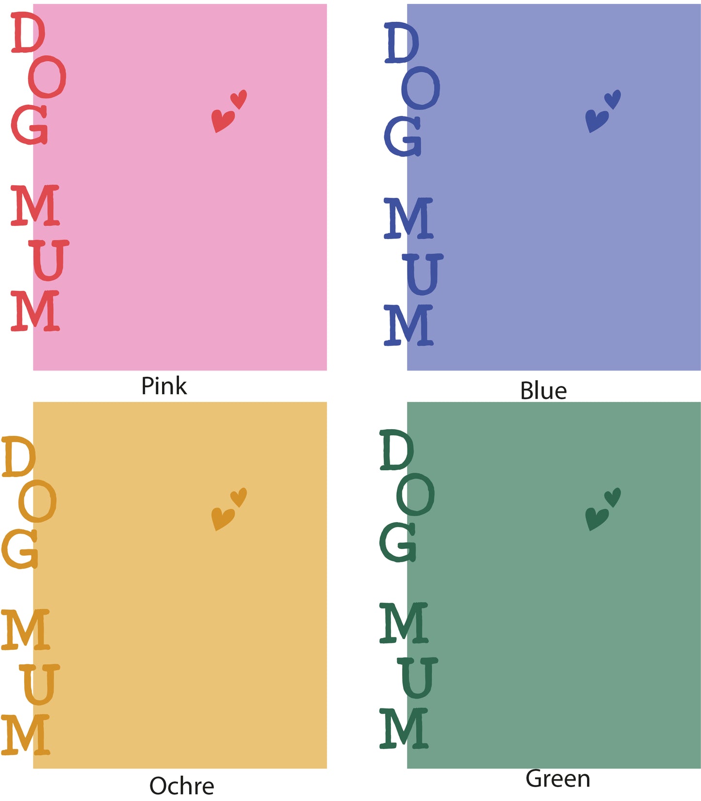 Colourful Dog Parent Cushion