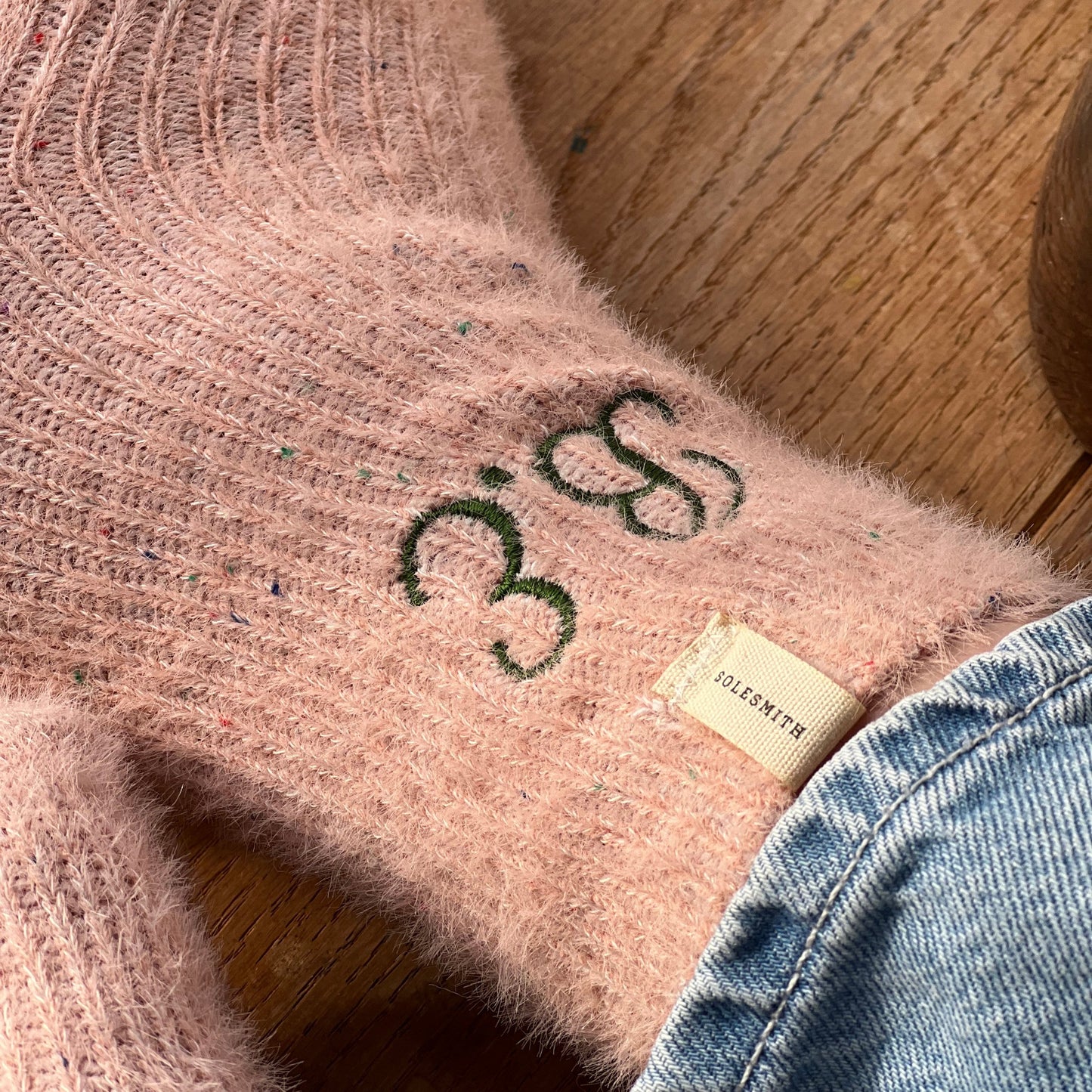 Women's Luxury Monogrammed Socks