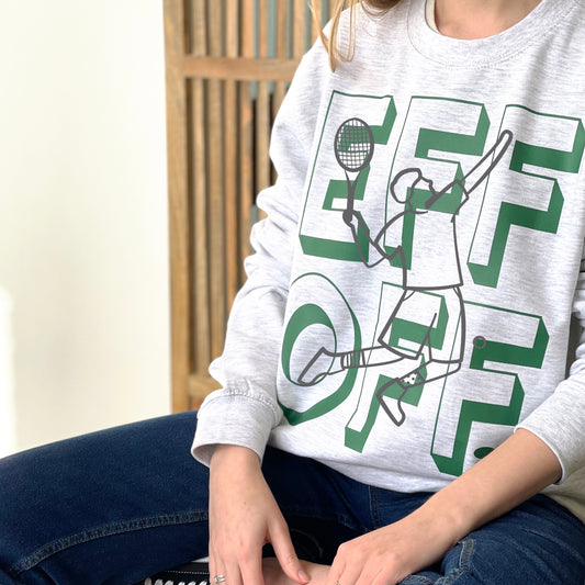 Eff Off Personalised Tennis Sweatshirt