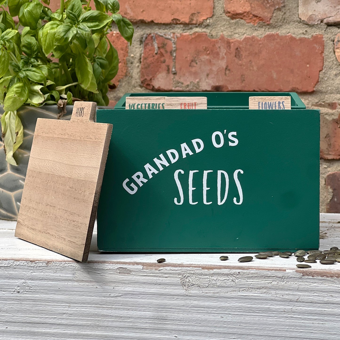 Personalised Seed Organiser