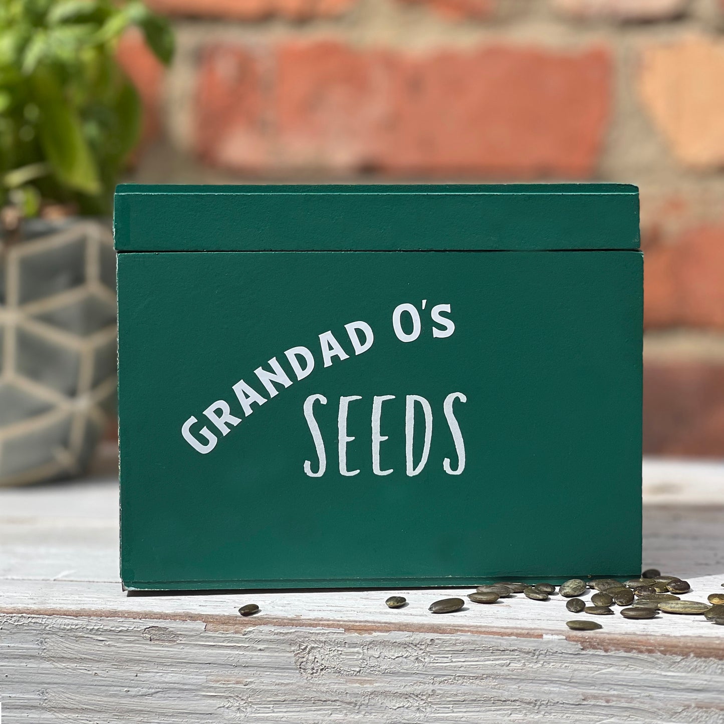 Personalised Seed Organiser