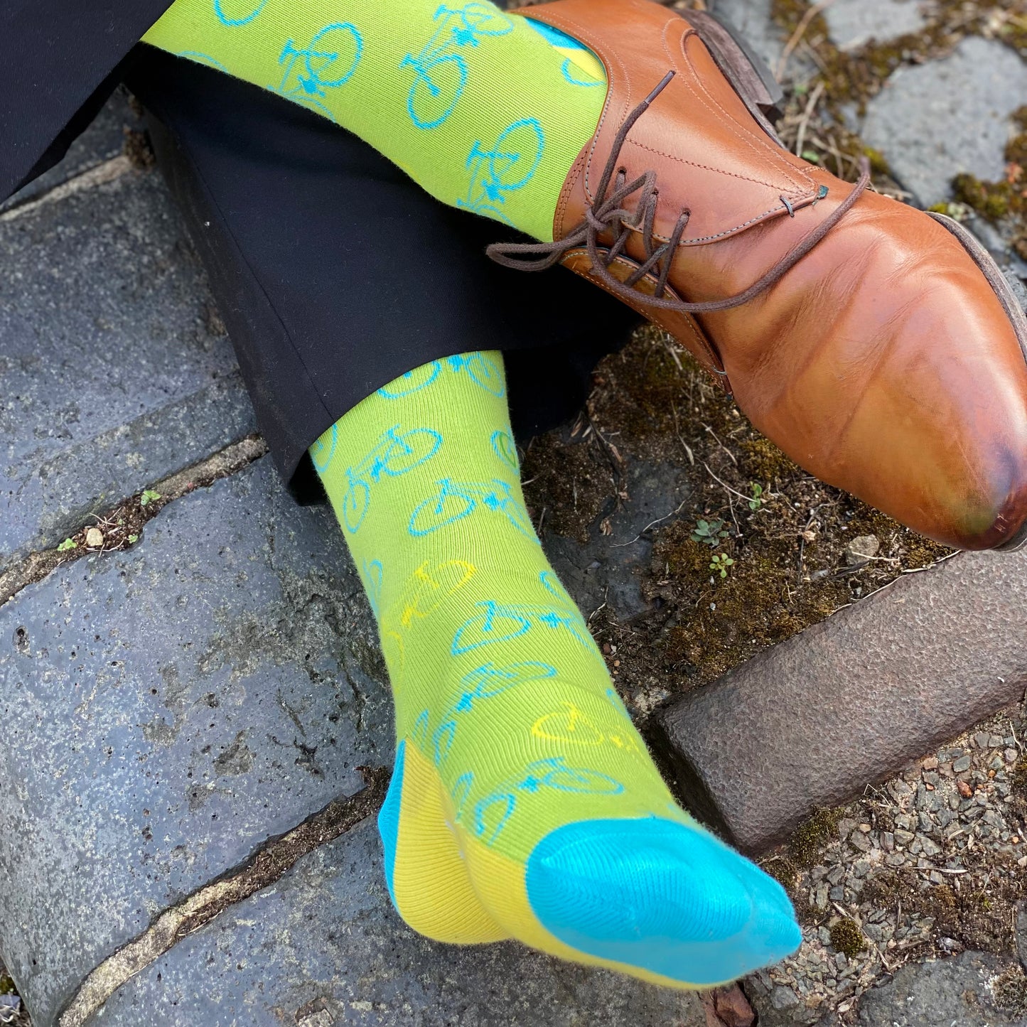 Personalised Cycling Wedding Socks