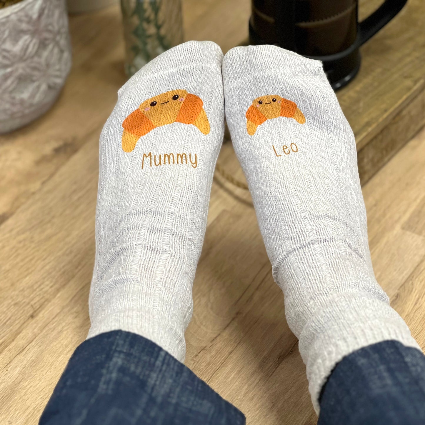 Mummy And Me Croissant Snug Socks