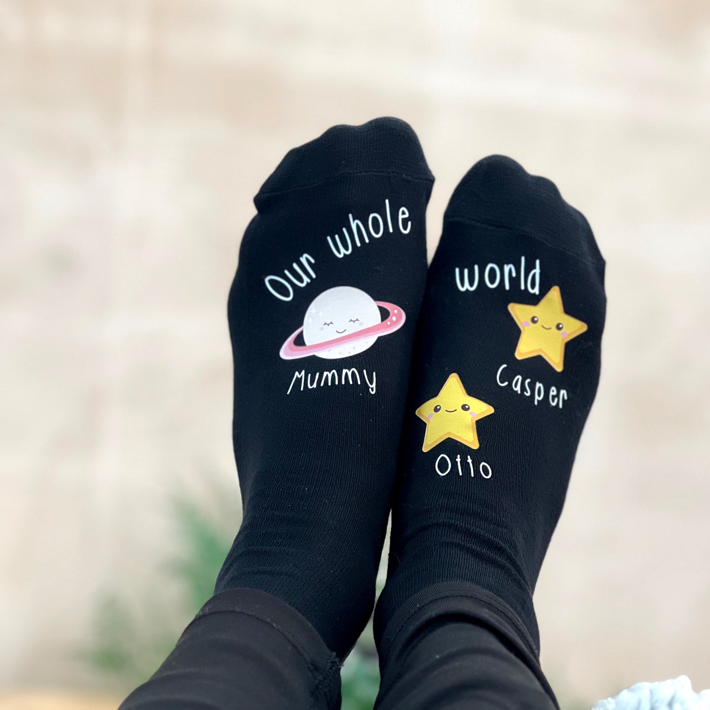 My Whole World Mummy and Me Socks