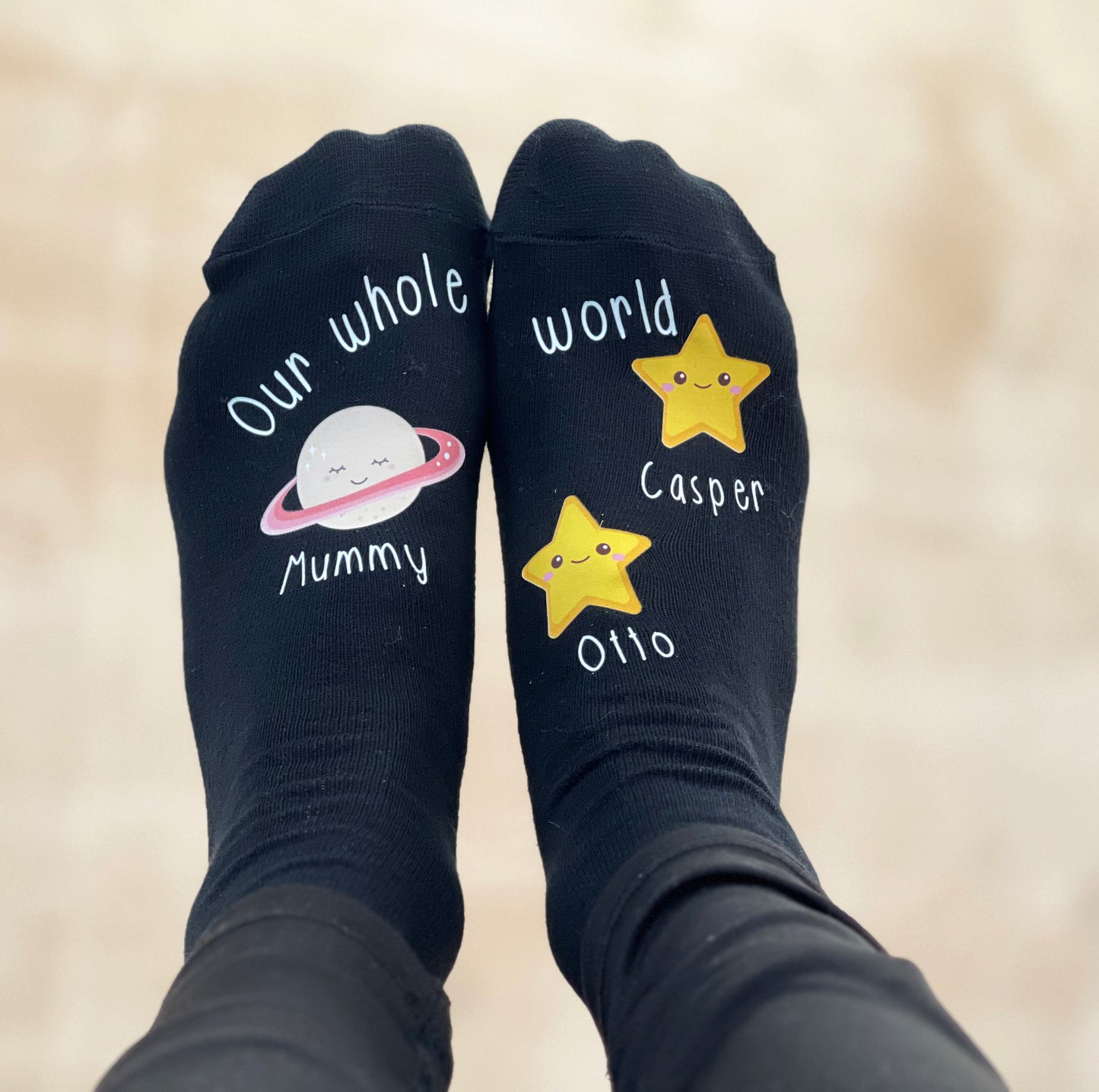 My Whole World Mummy and Me Socks