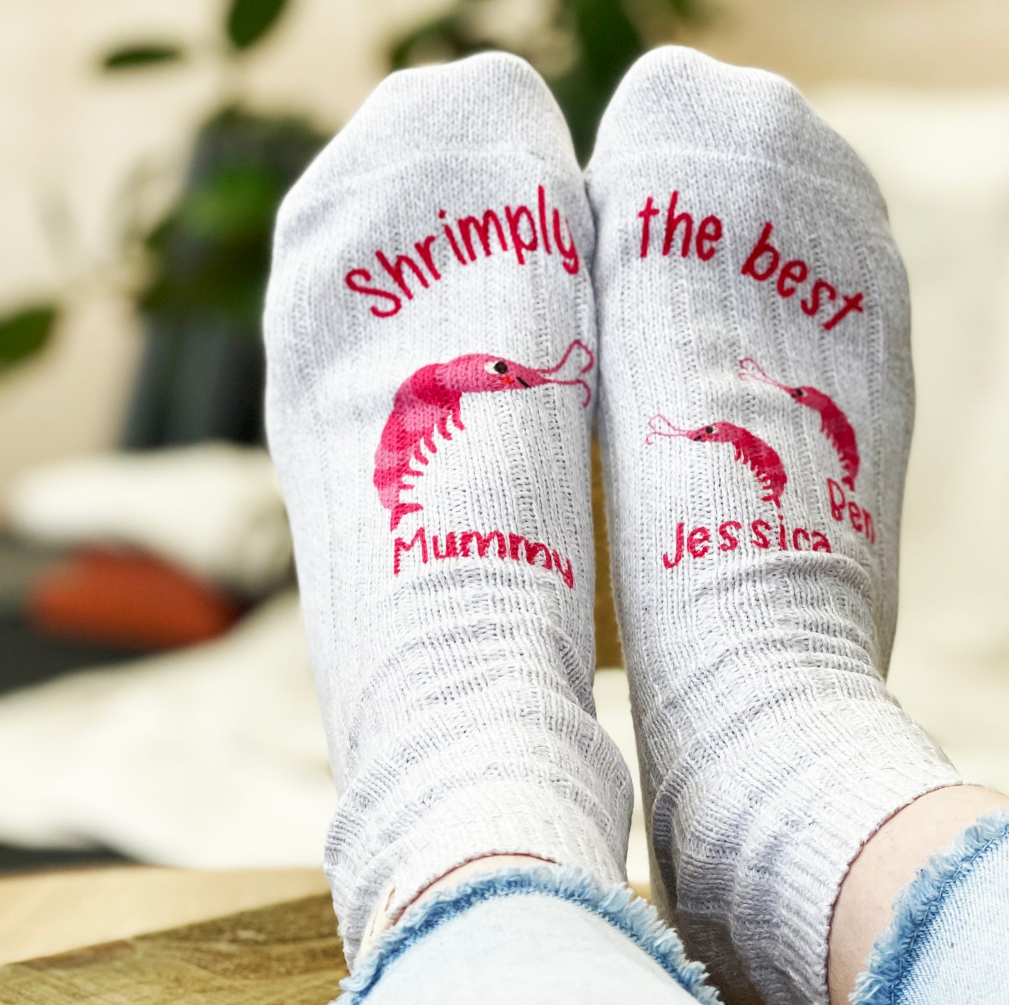 Mummy And Me Shrimpley The Best Snug Socks