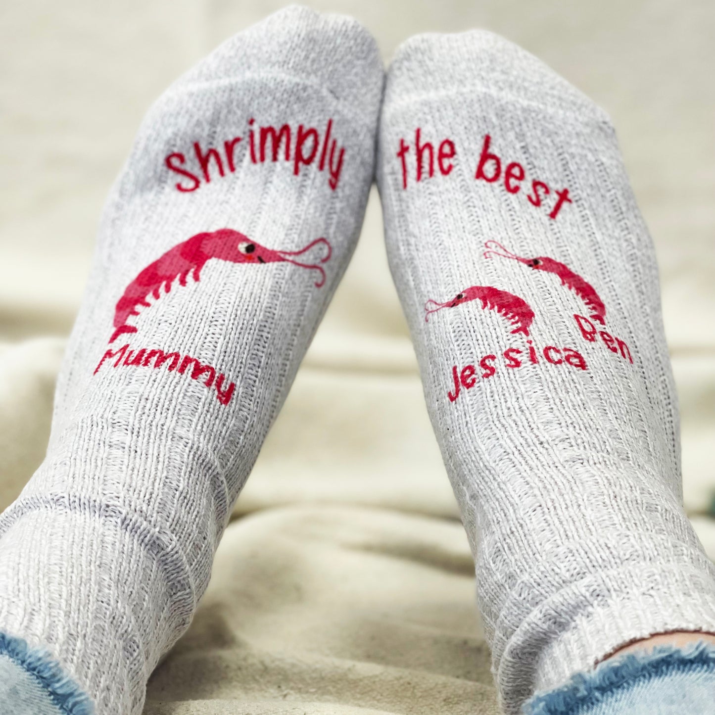 Mummy And Me Shrimpley The Best Snug Socks