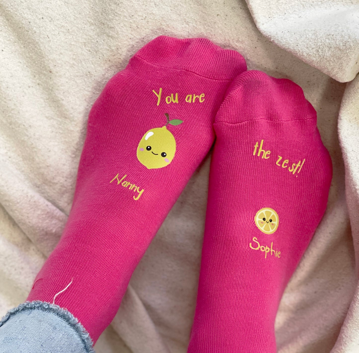 You Are The Zest Personalised Mother's Day Gift Socks