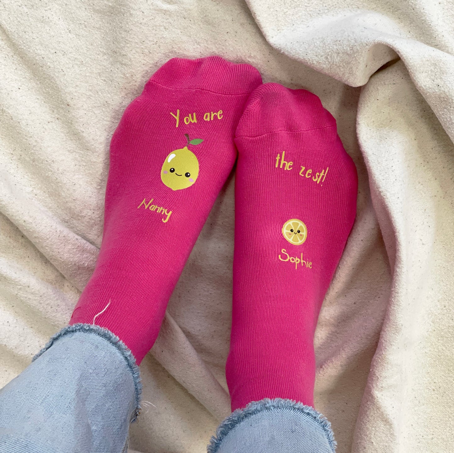 You Are The Zest Personalised Mother's Day Gift Socks