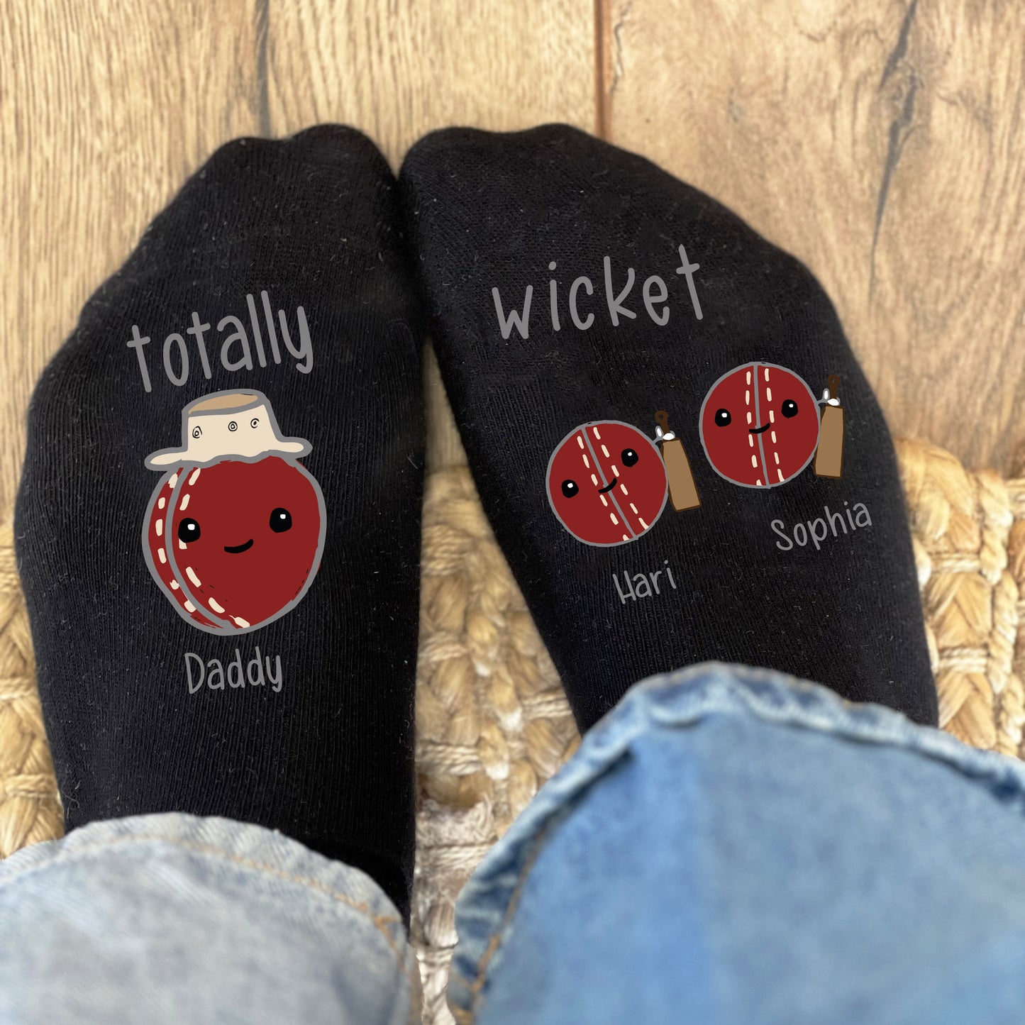 Daddy And Me Cricket Socks