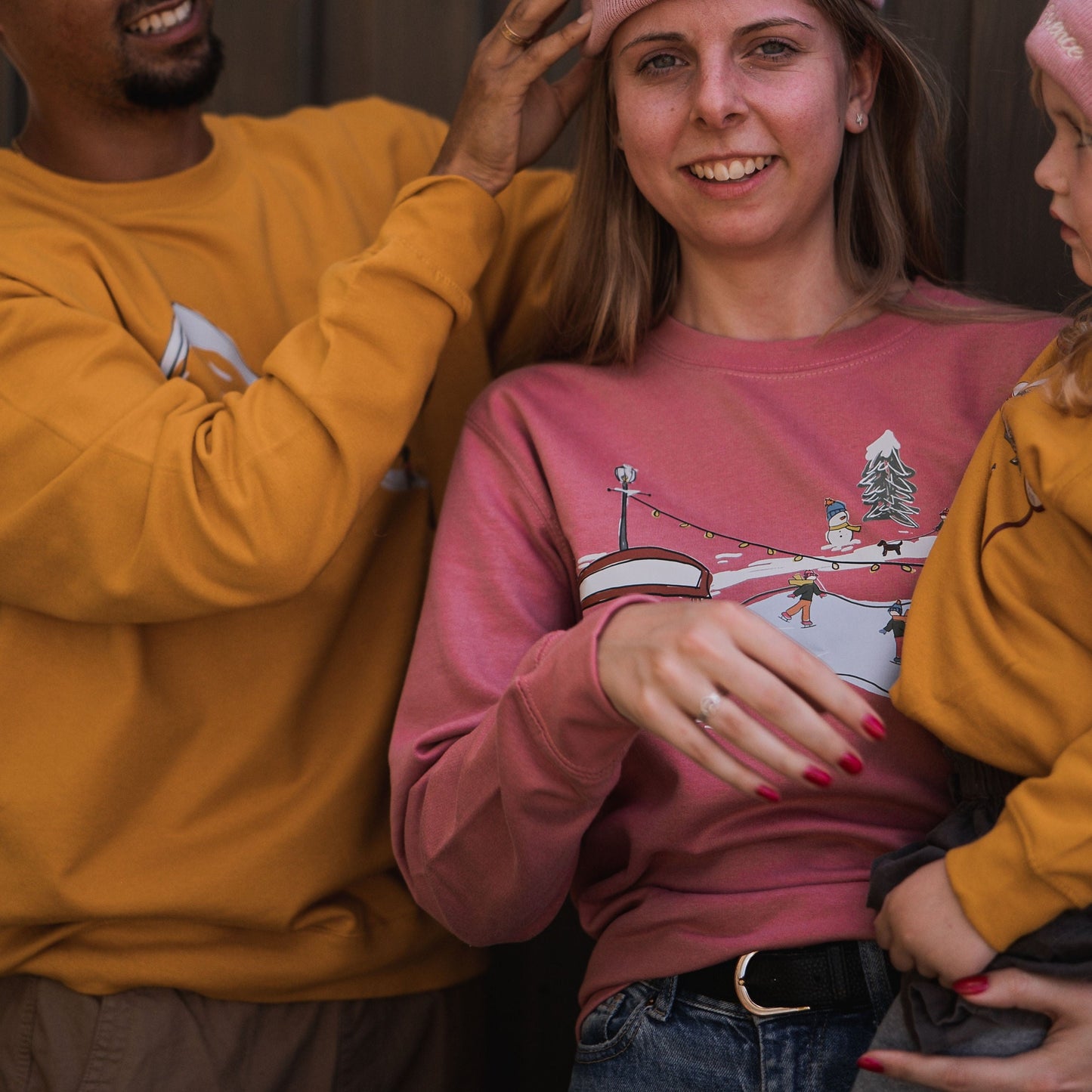 Personalised Ski Landscape Jumper