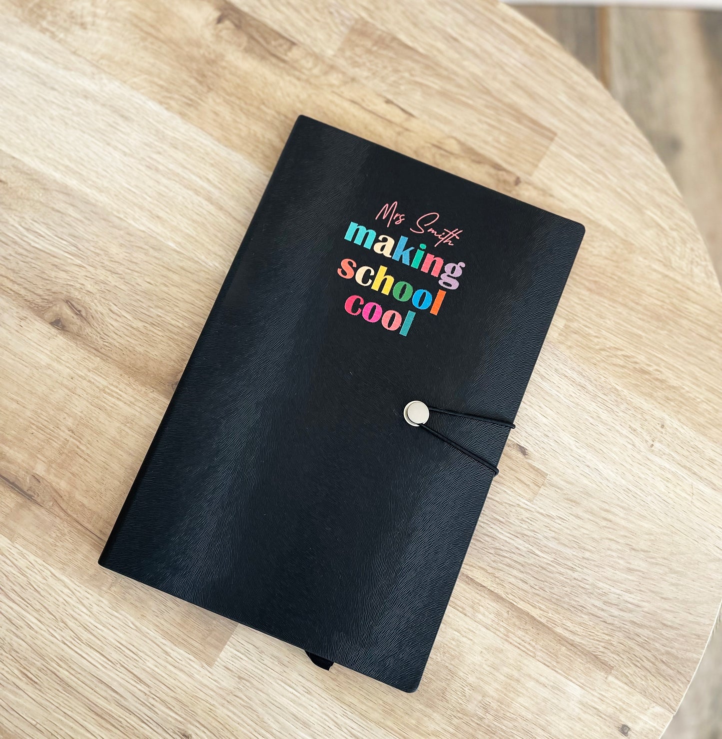 Personalised Making School Cool Notebook