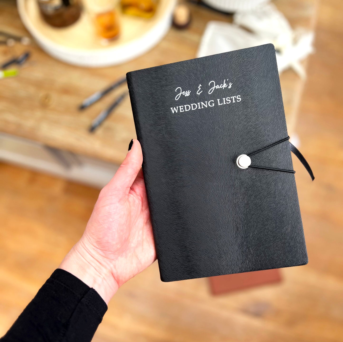Personalised Wedding Essentials Notebook