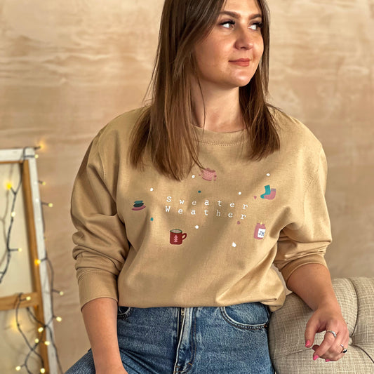 Sweater Weather Personalised Sweatshirt
