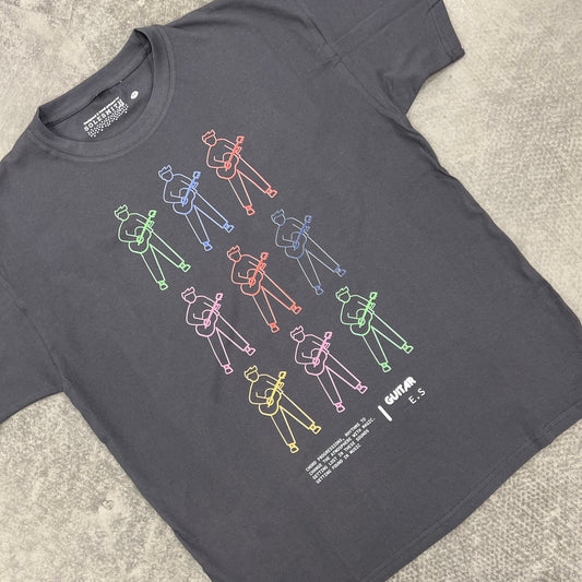 Personalised Guitar Illustrated T Shirt