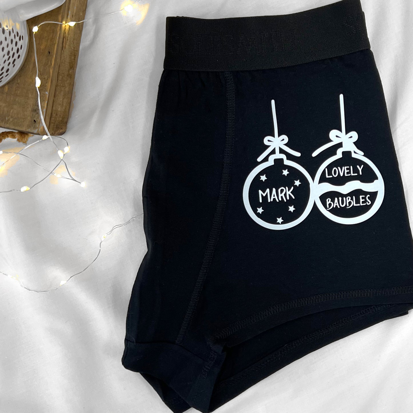 Nice Baubles Cheeky Christmas Underwear