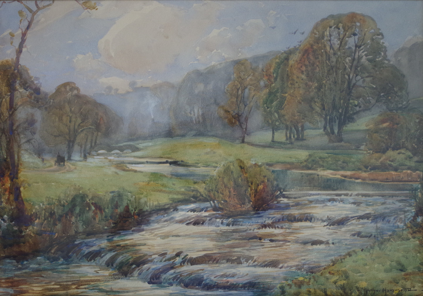 Waterfall in the Derbyshire Dales