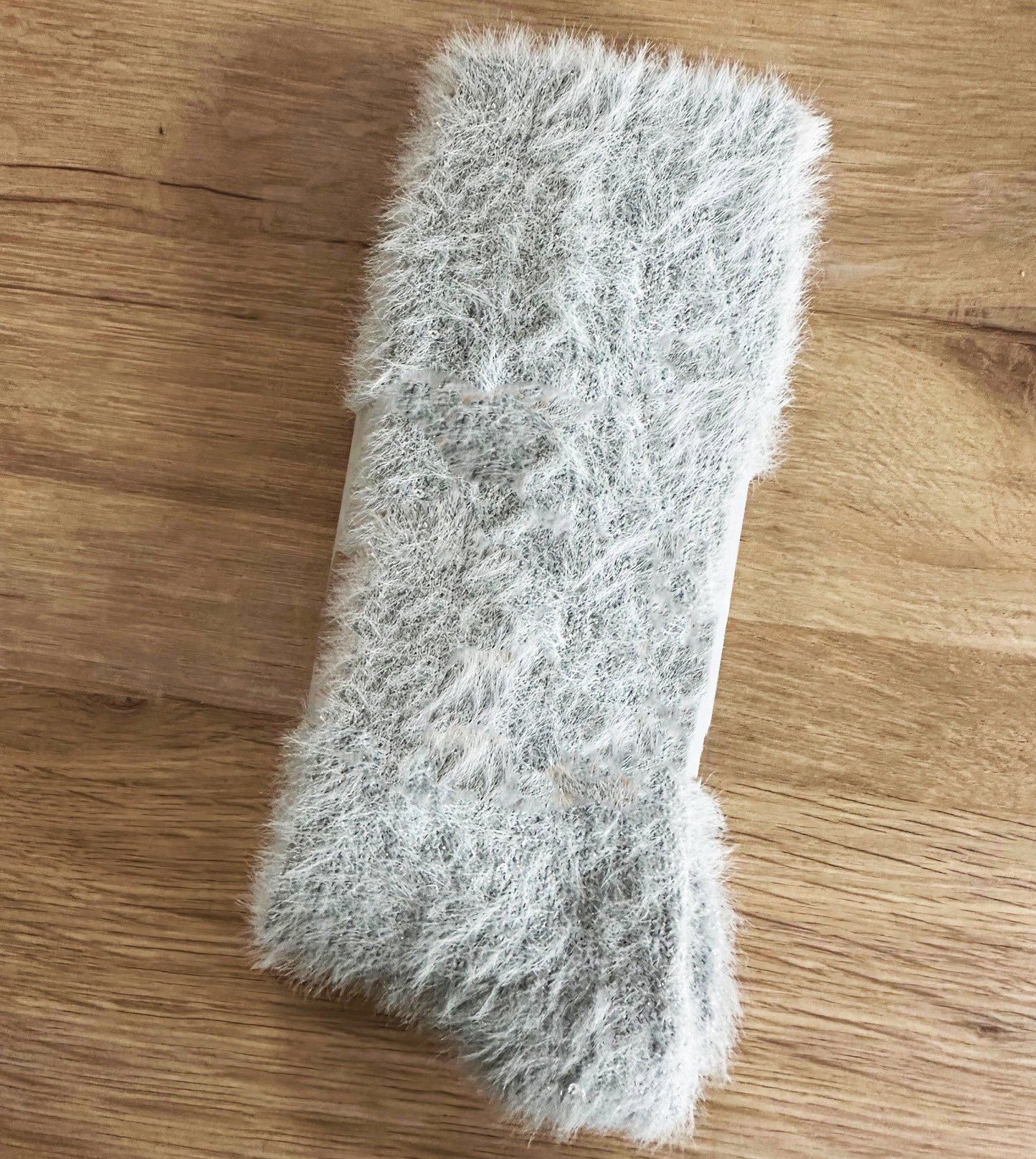 Wrapped Fluffy You Go Girl Sequin Gift Socks