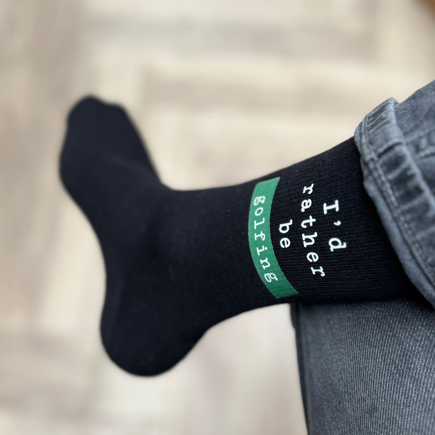 Rather Be… Personalised Crew Socks