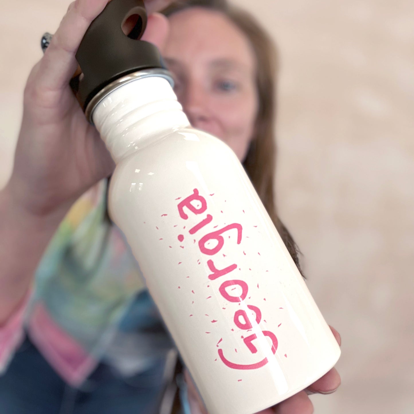 Back To School Personalised Kids Water Bottle