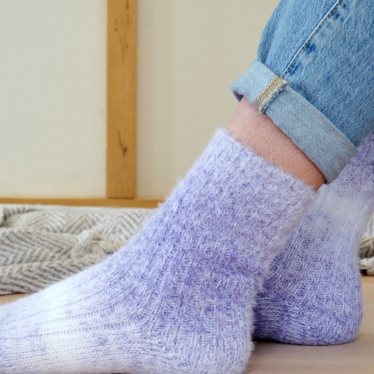 Wrapped Ombre Bed Socks Gift