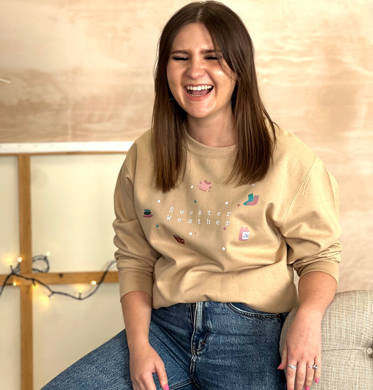 Sweater Weather Personalised Sweatshirt