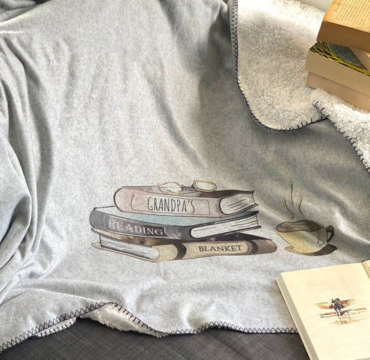 Personalised Reading Blanket