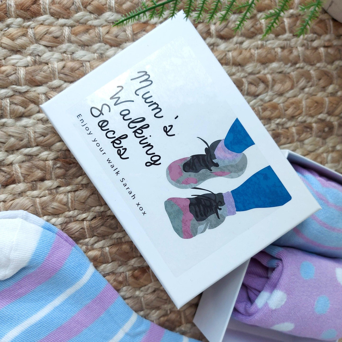 Mum's Walking Socks in a Box