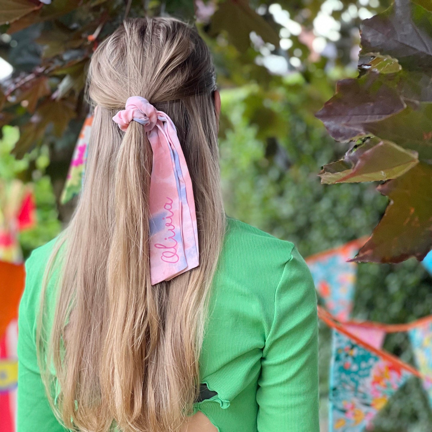 Personalised Hair Scrunchie