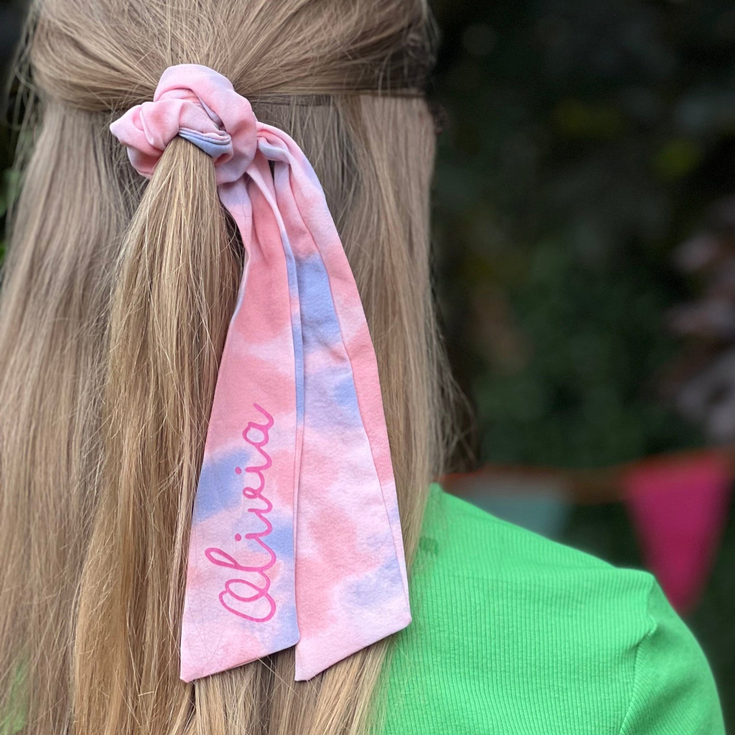 Personalised Hair Scrunchie