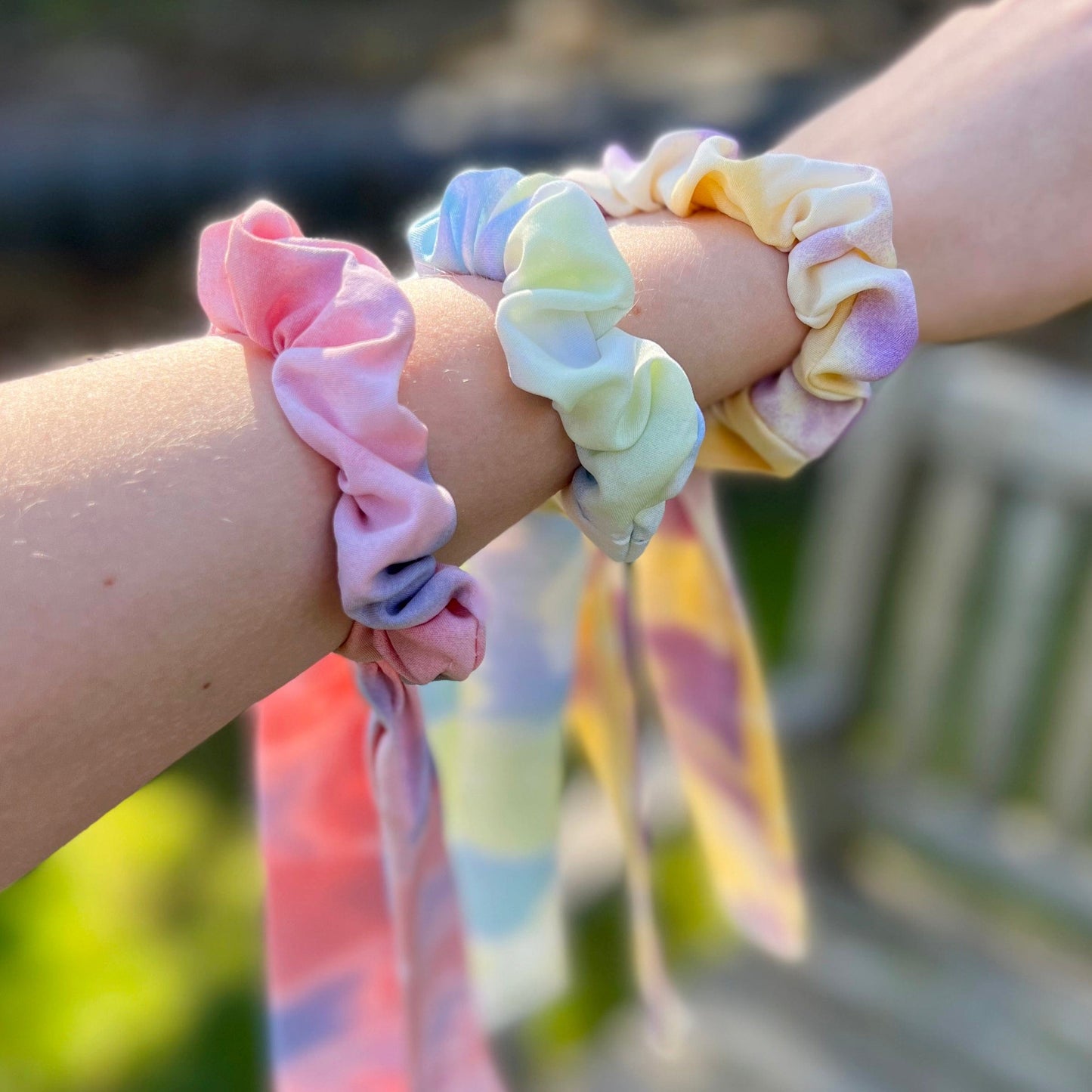 Tye Die Personalised Scrunchie
