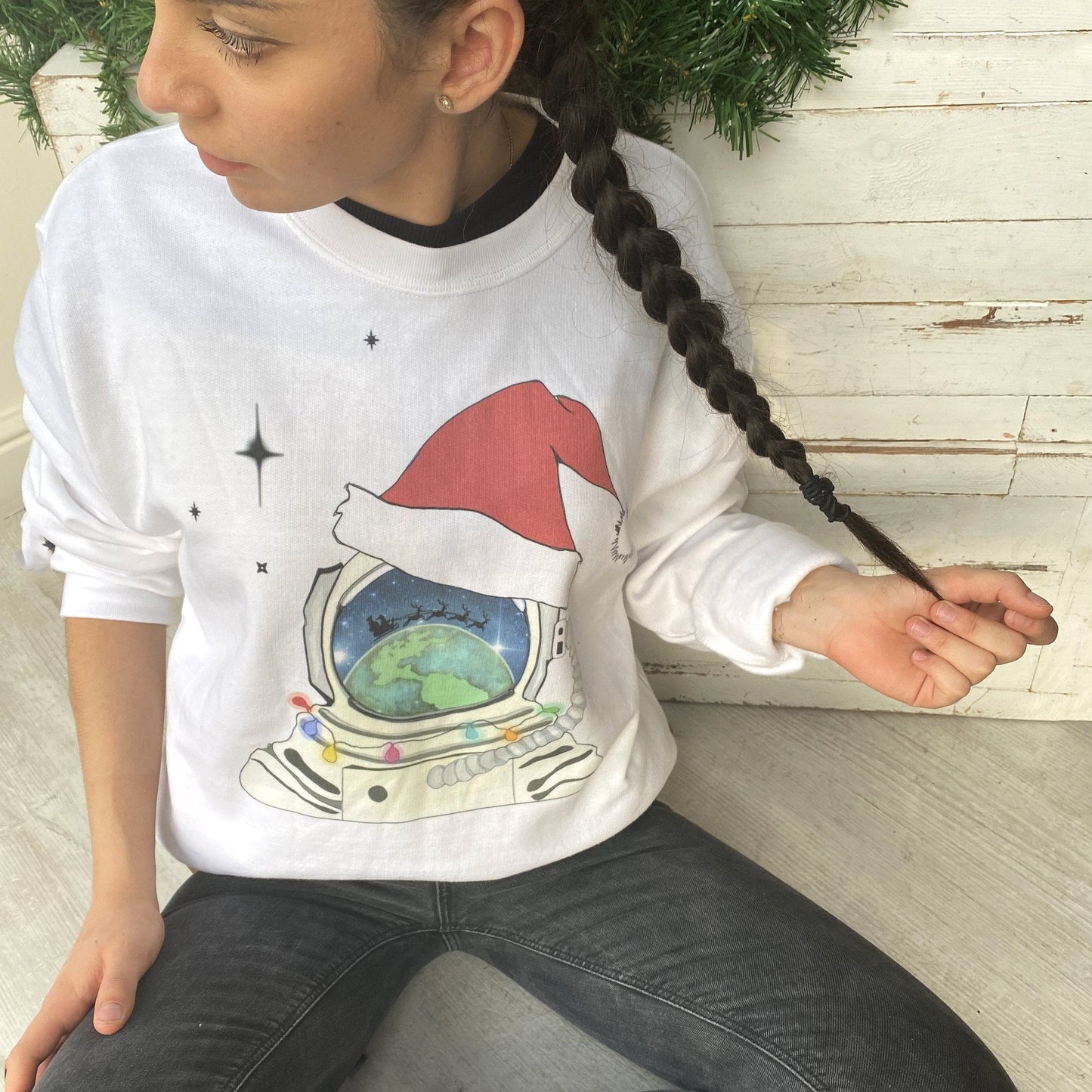 Christmas Astronaut Jumper