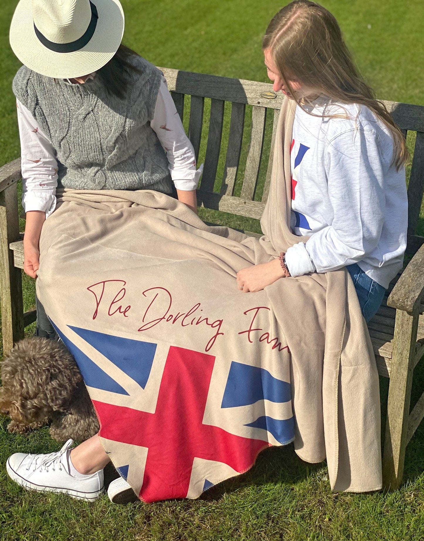 Union Jack Personalised Blanket