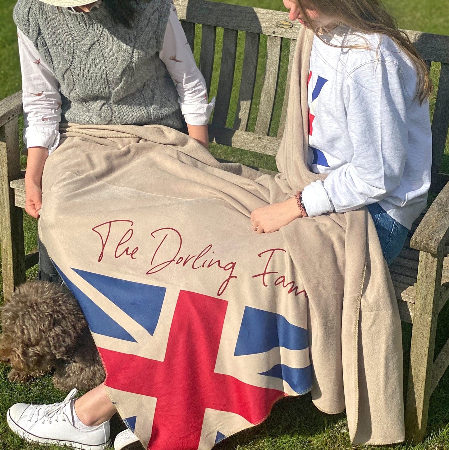 Union Jack Personalised Blanket