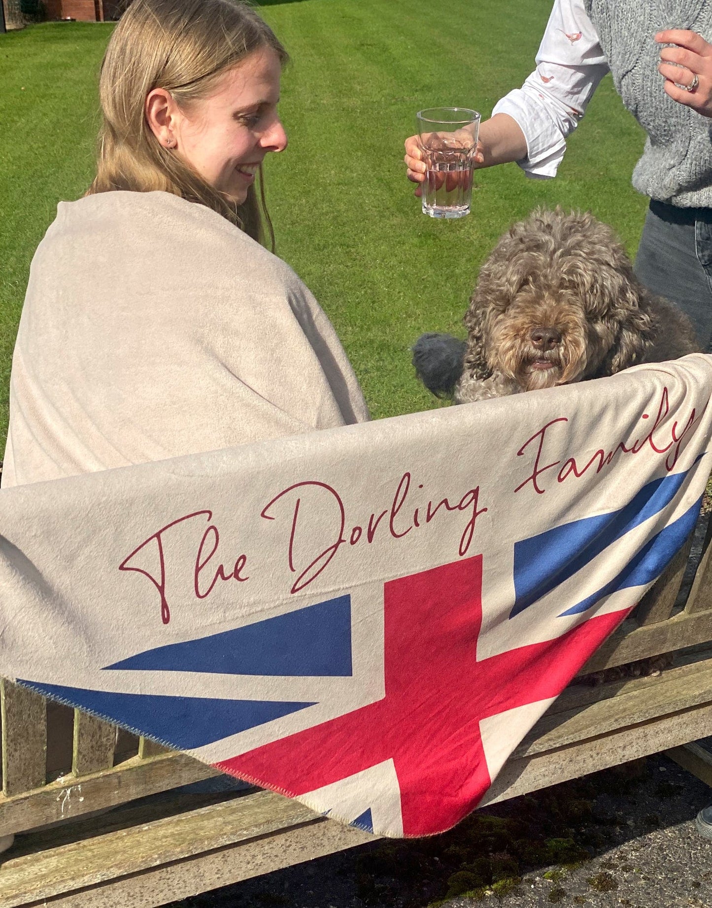 Union Jack Personalised Blanket