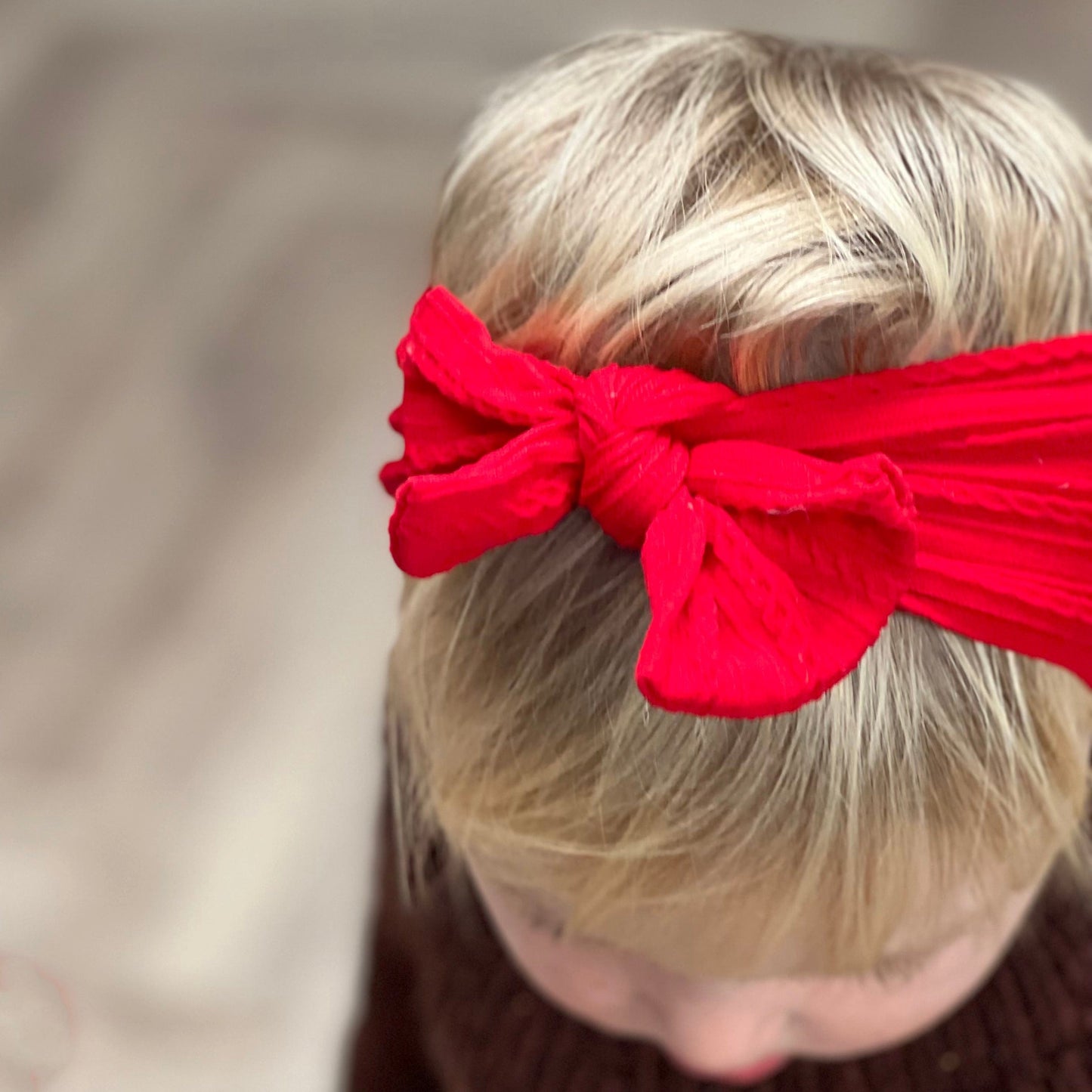 First Christmas Personalised Baby Headband
