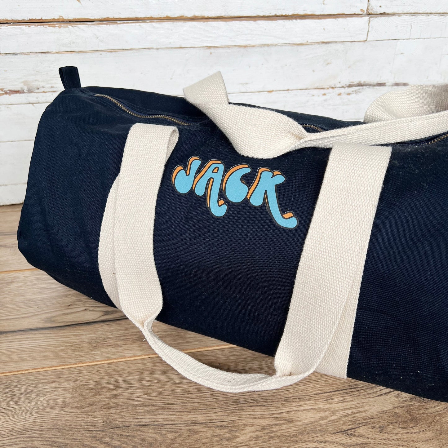 Personalised Bubble Initial Holdall Weekend Bag
