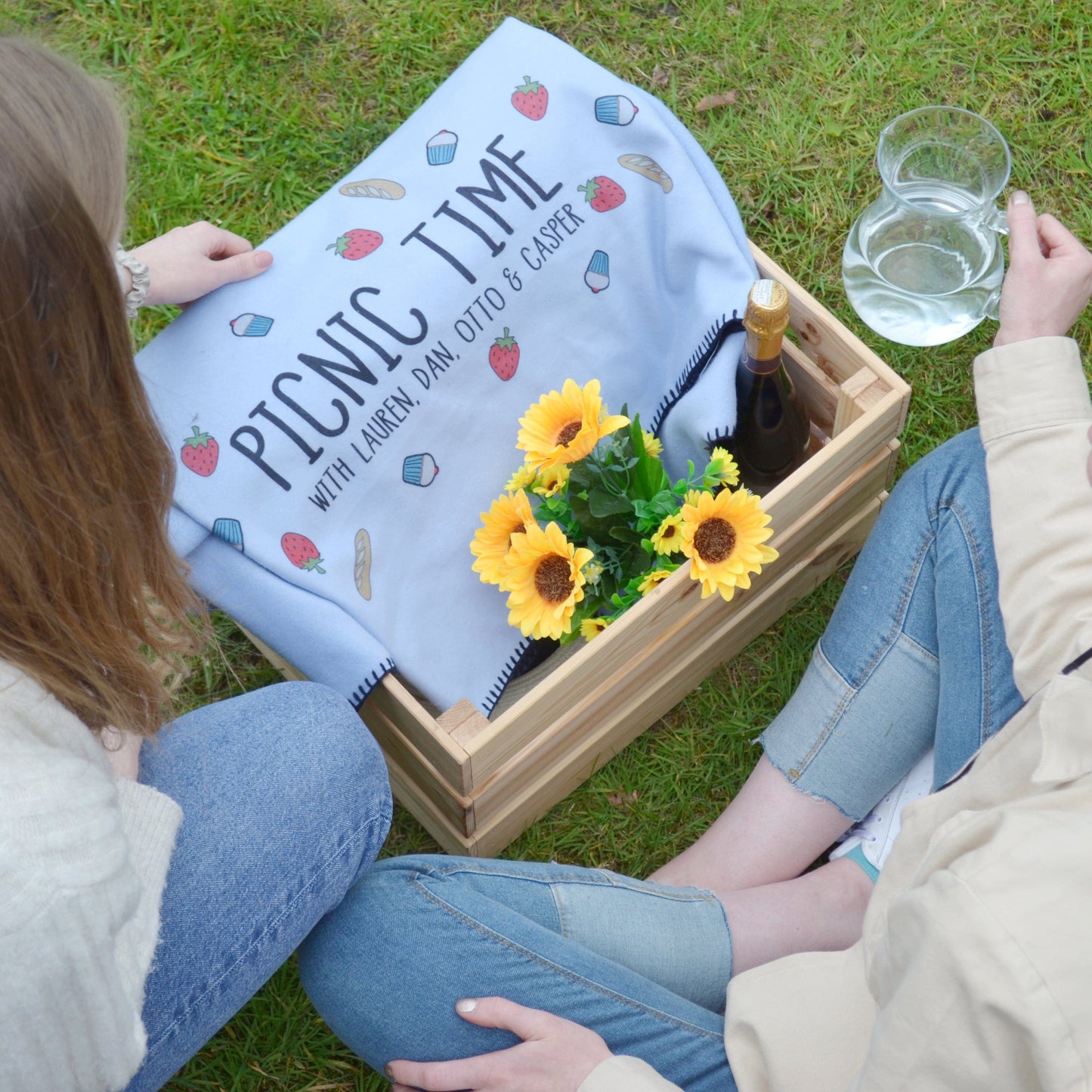 British Personalised Picnic Blanket