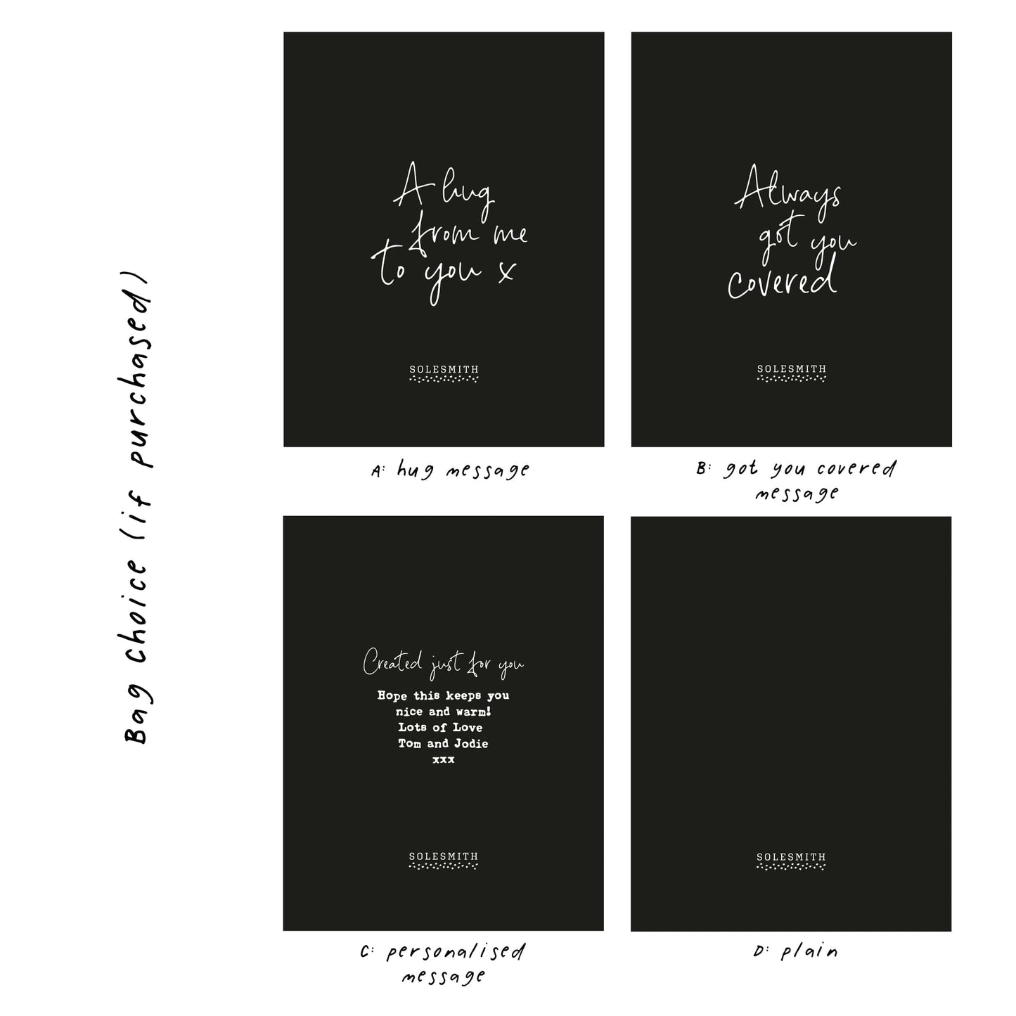 At Home For Christmas Embroidered Throw