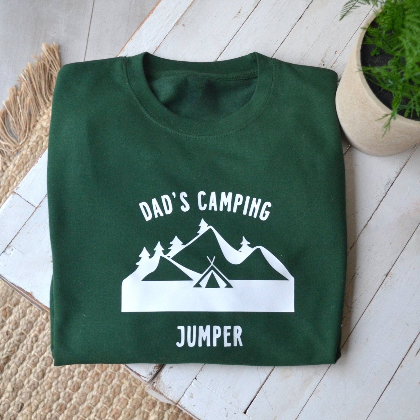 Personalised Camping Jumper