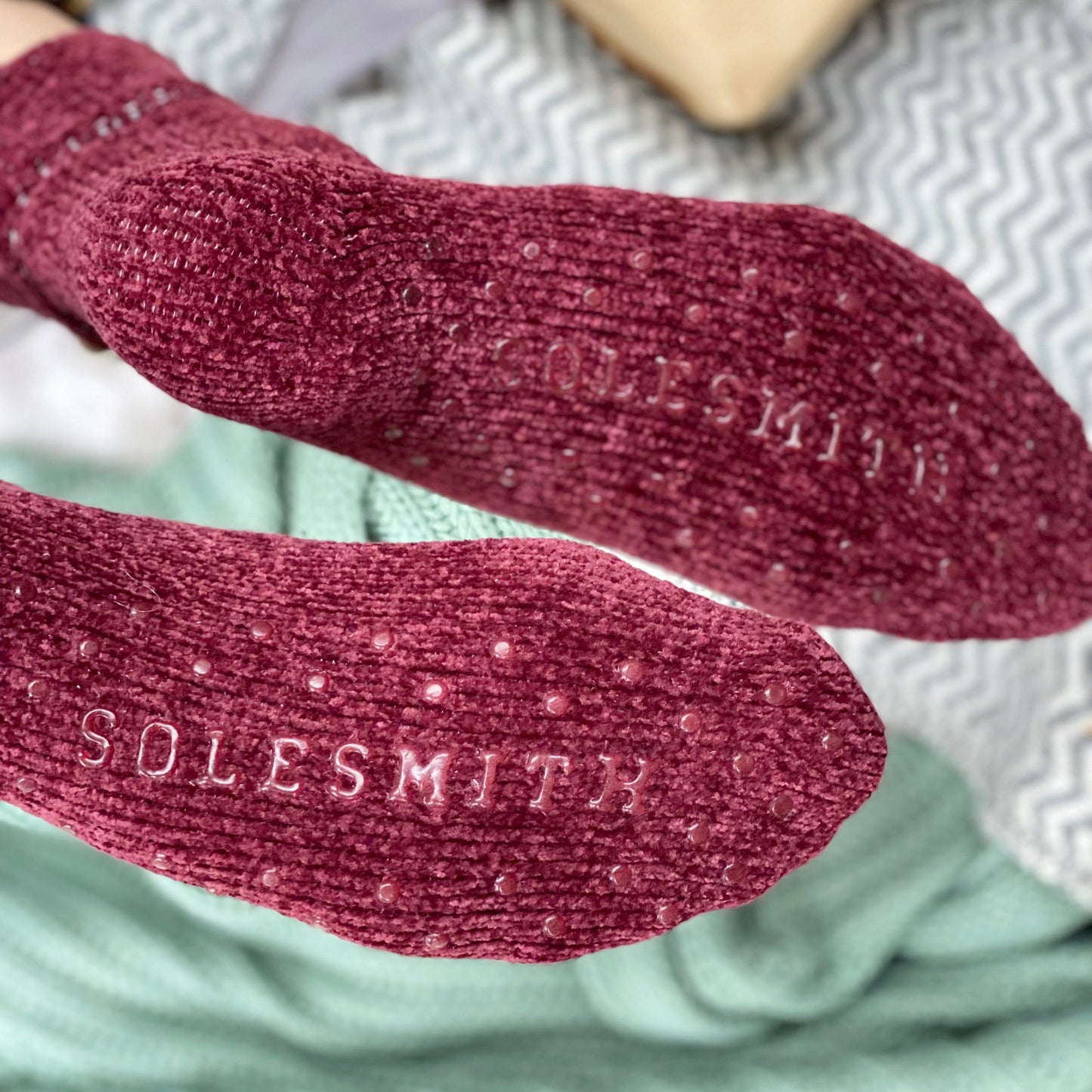 Chenille Slipper Socks
