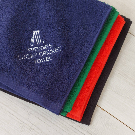 Personalised Lucky Sports Towel