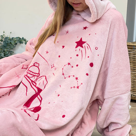 Stargazing Star Sign Blanket Hoodie