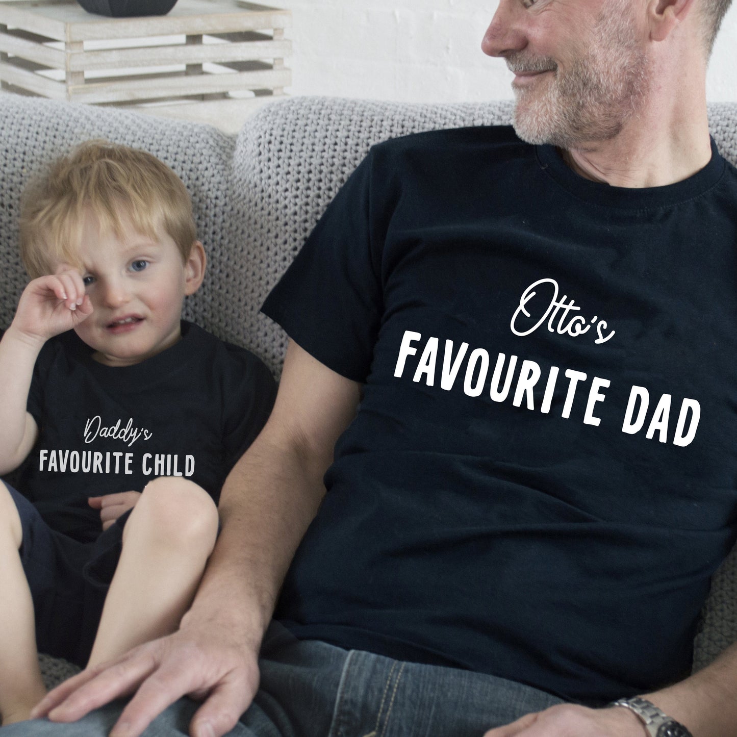 Daddy and Me Favourite Child T - shirt