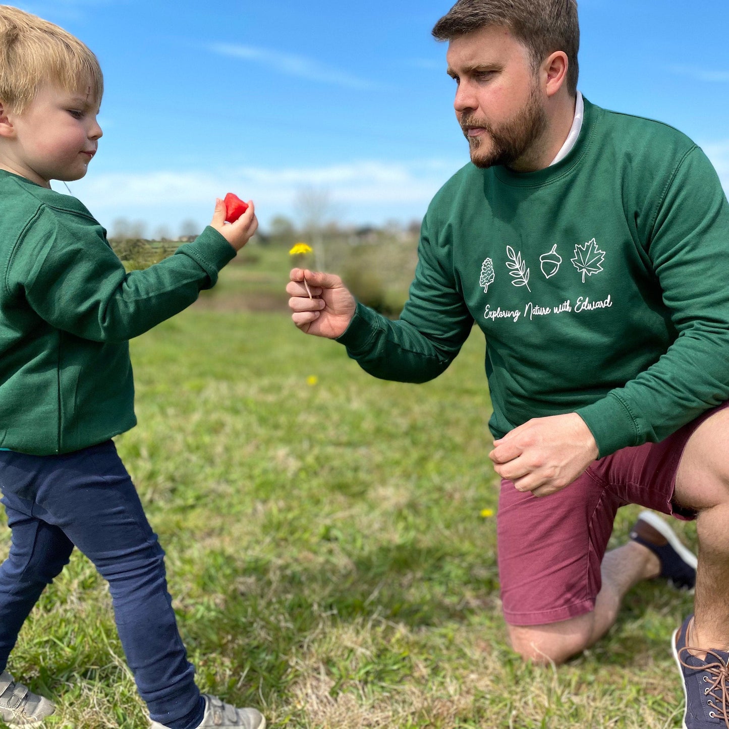 Daddy and Me Nature Exploring Jumper